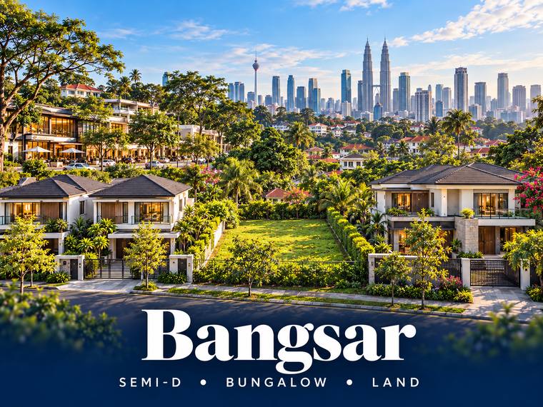 Bangsar semi-D & bungalow