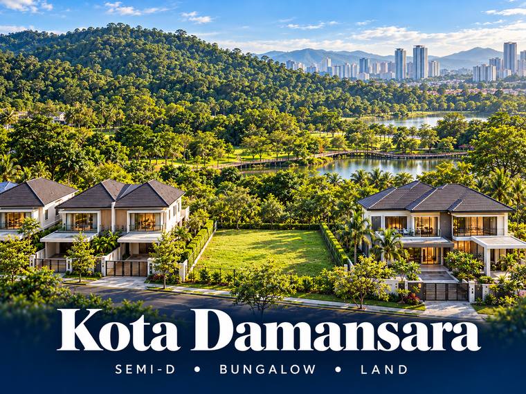 Kota Damansara semi-D & bungalow